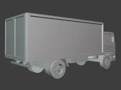 Pegaso Trucks Low-poly 3D model