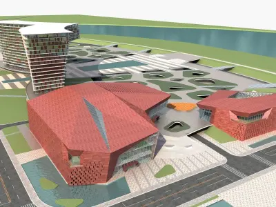 Museum 4 3D model