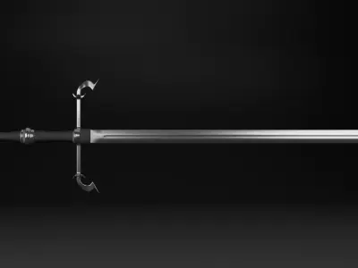 sword 3d model Free 3D model