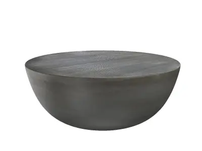 Conga Coffee Table Antique Zinc 3D model