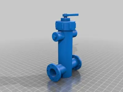 Hydrant for Electric Vehicles H4EV Free 3D print model