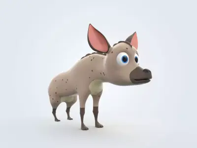 Hyena 3D model purchase