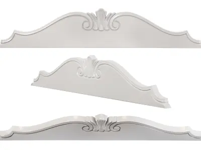 Classic carved 153 3D model