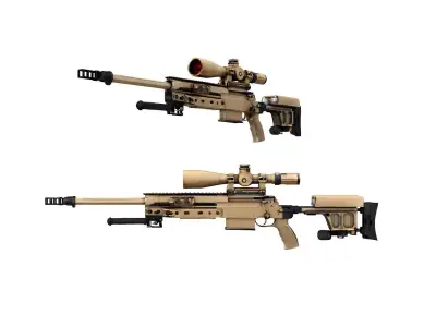 Rifle System RS8 3D model