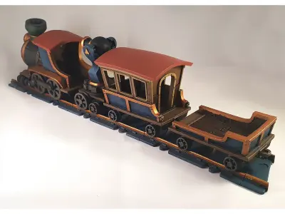 Spirit Train - Zelda Spirit Tracks 3D print model