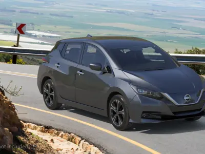 Nissan Leaf 2019 Rigged 3D model