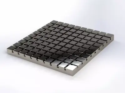 Milling Table 3D model