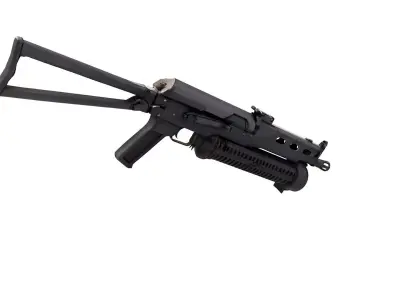 PP-19 Bizon Gun  3D model