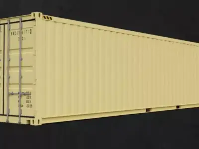 Shipping container 3d model Free 3D model purchase