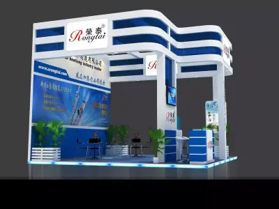 Exhibition - Area -6X6-3DMAX2012-011 3D model