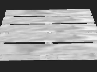 Euro Pallet Low-poly 3D model buy