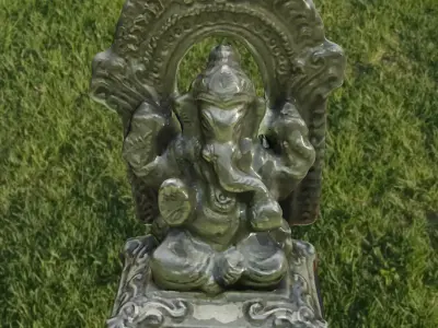 lord ganesh Low-poly 3D model