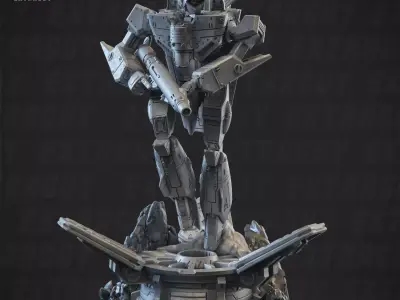 BF-1J Bald Terry 135mm Static 3D print model
