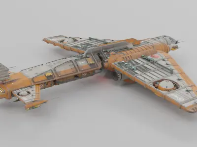 Bomber Vehicle 3D model