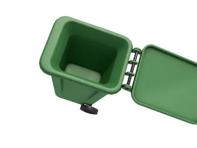 Trash Container 3D model shop