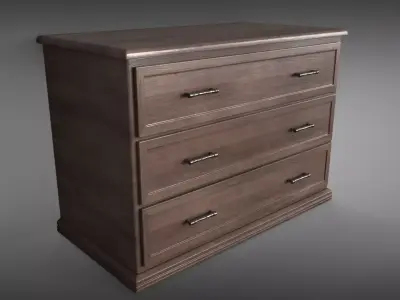 Sideboard chest of drawers 3D model