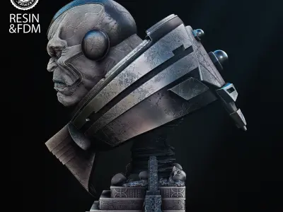 Wicked Marvel Apocalypse Portrait Bust Tested for 3D Printing 3D print model