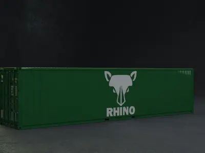 Container 40HC NO WAR 3D model