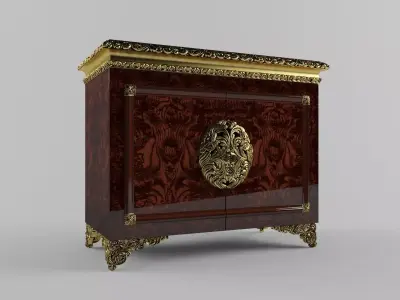 cabinet 3D model 3D model