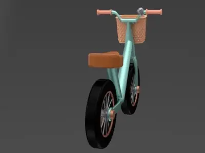 Balance Bike 3D model