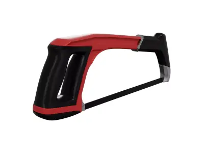 Hacksaw Low-poly 3D model