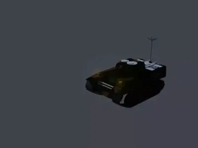 Modern Tank 3D model