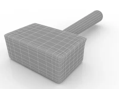 Sledgehammer hammer 3D model purchase