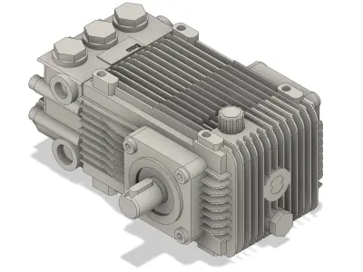 Hydraulic pump Annovi Reverberi 3D model