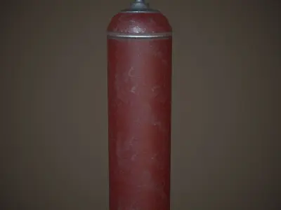 Balloon PBR Low Poly spray can Low-poly 3D model