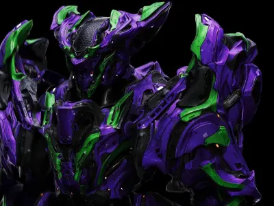 Percival Free low-poly 3D model