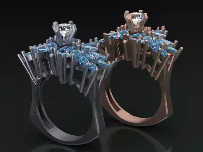 jewelry ring4 3D print model