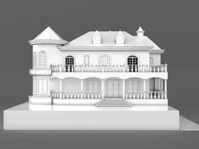 castle 3D model buy