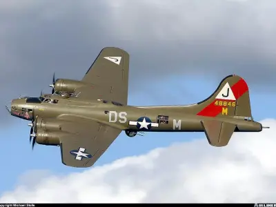  Boeing B-17G Flying Fortress 3D model