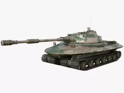 Tank Object 279 Mental Ray 3D model
