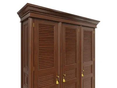 Classic cabinet 06 07 3D model