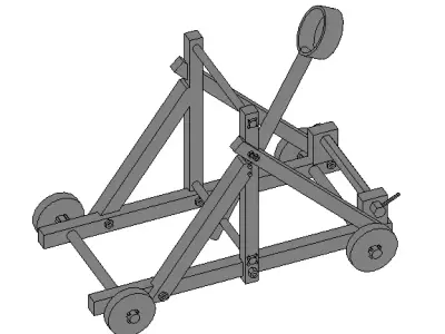 The stone thrower Free 3D print model