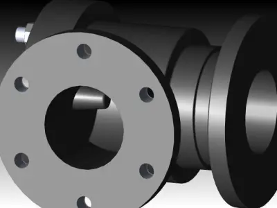 Non return Valve Free 3D model by ankit-panara-1