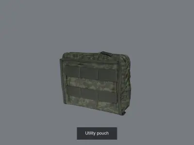 Molle pouches pack