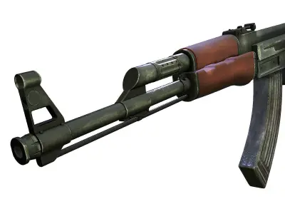  Gun AK 47 3D model