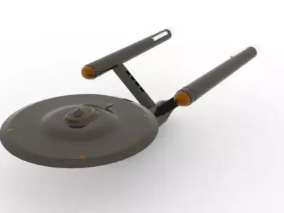 Star trek Spaceship 3D model