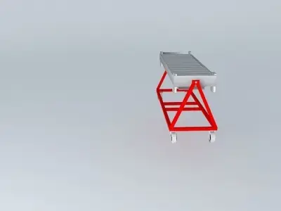 Hall A Quartz Class Calorimeter Free 3D model