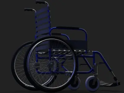 Wheelchair 3D Model 3D model