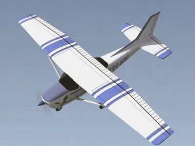 Cessna 172 3D model shop