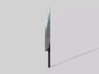 knife sword Low-poly 3D model purchase