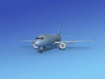 Boeing P-8 Poseidon US Air Force 3D model