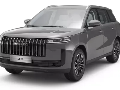 2026 Jaecoo J5 With Interior 3D model