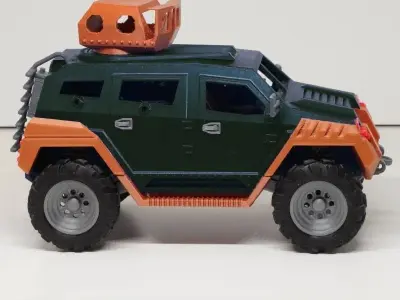 Armored swat combat vehicle  Free 3D print model