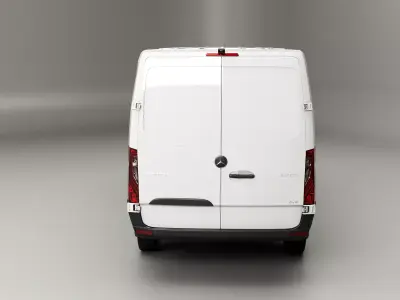 Mercedes Sprinter 4x4 low roof EU 3D model