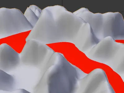 Lava Planet 3 3D model