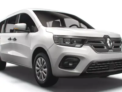 Renault Kangoo E Tech Tourneo LWB 2023 3D model